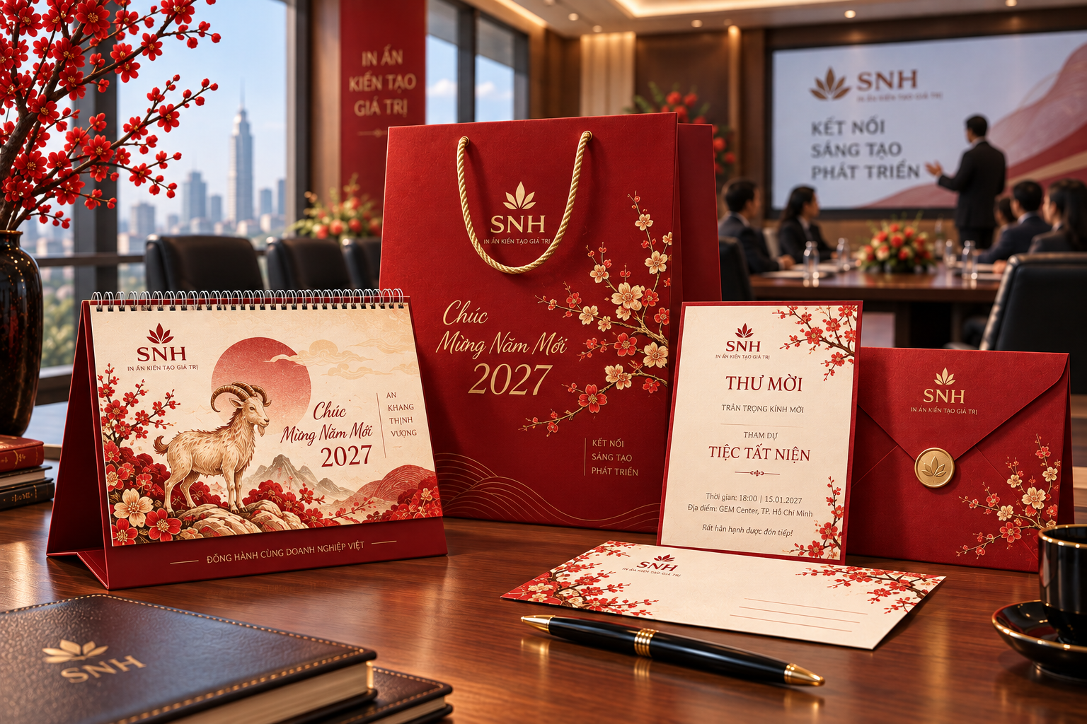 Combo quà tặng tết dùng cho sự kiện