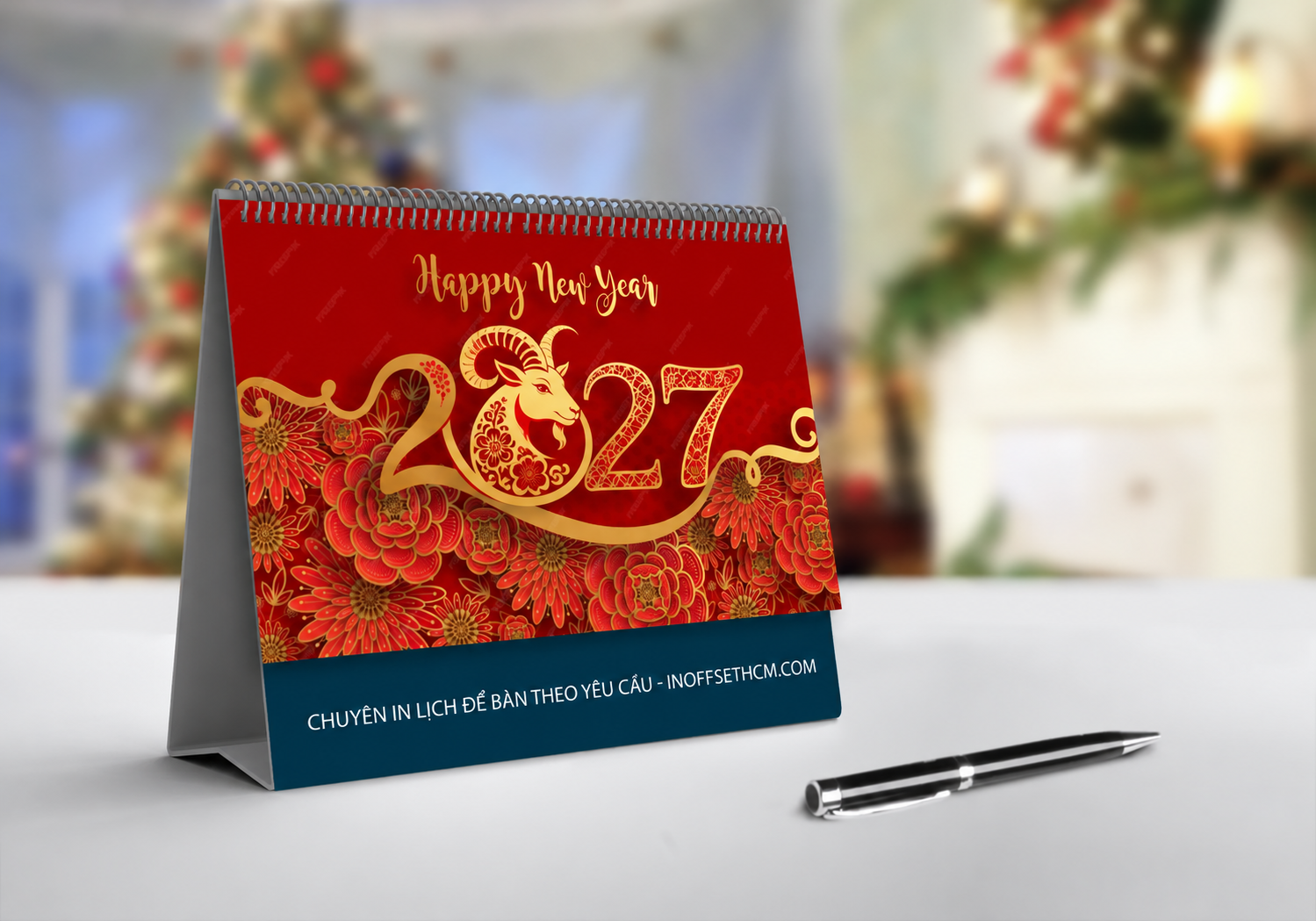 In lịch để bàn 2027