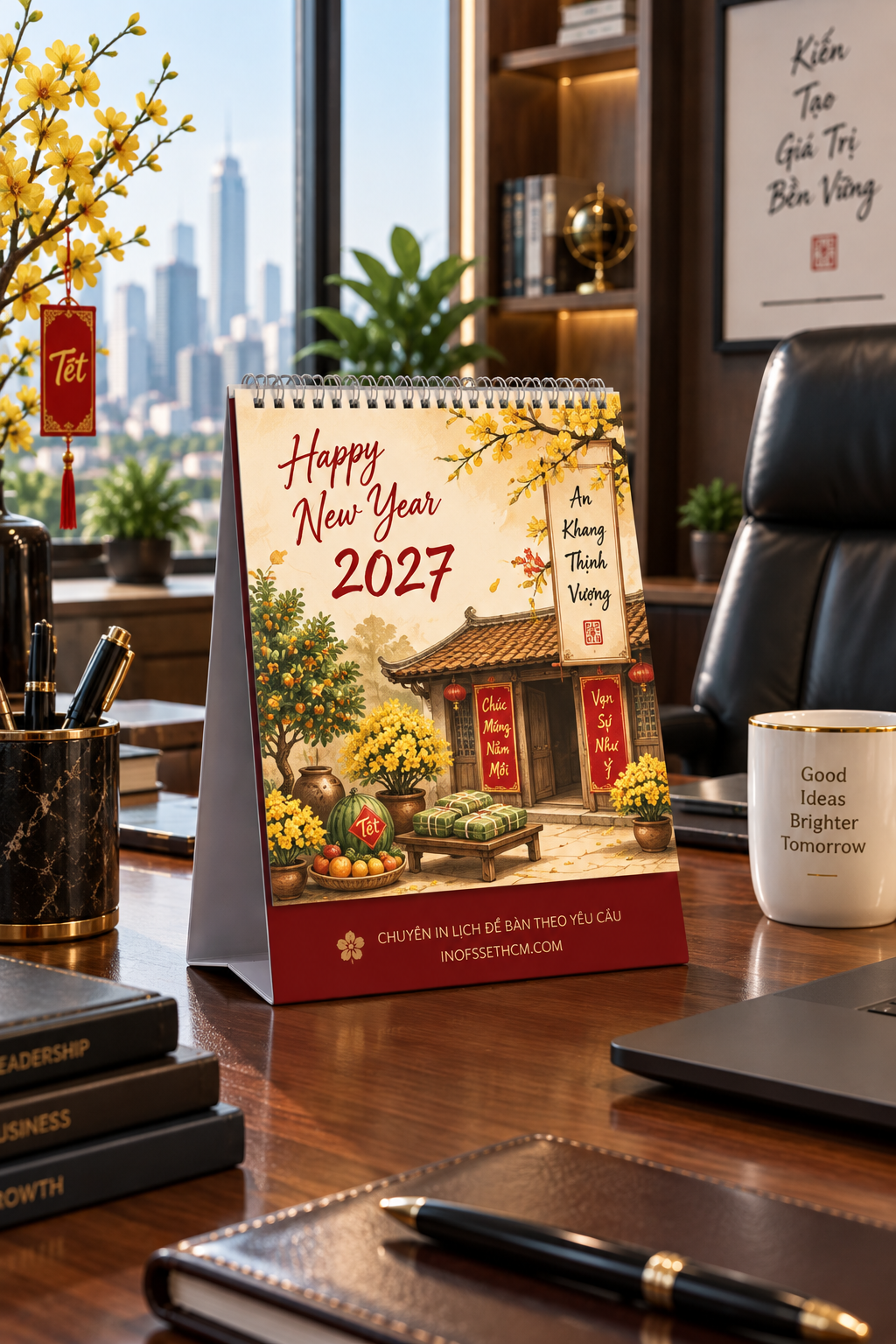  In lịch để bàn 2027 cho doanh nghiệp